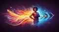Embracing Transformation and Empowerment Royalty Free Stock Photo