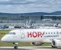 Embraer aircraft by HOP! Air France