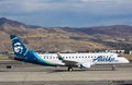 Embraer 175 Alaska Airlines Royalty Free Stock Photo
