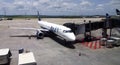 Embraer Azul company aircraft at Confins airport