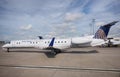 Embraer 135 United Airlines Royalty Free Stock Photo