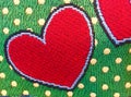 Embroider heart