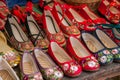 Embroidered shoes Yunnan Dali City stalls on the Dragon