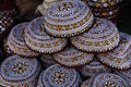 Embroidered skull-caps. Turkmenistan. Ashkhabad