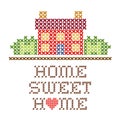 Embroidery, Home Sweet Home Cross Stitch