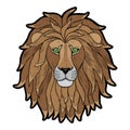 Embroidery Lion Head Patch