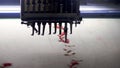 Embroidery machine needle in Textile Industry at Garment Manufacturers, Embroidery needle, Needle with thread