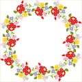 Embroidery pattern Royalty Free Stock Photo