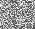 Embroidery seamless pattern