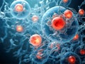 Embryonic stem cells, cellular therapy Royalty Free Stock Photo