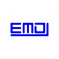 EMD letter logo creative design with vector graphic, EMD Royalty Free Stock Photo