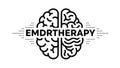 EMDR Therapy (Eye Movement Desensitization and Reprocessing) Royalty Free Stock Photo