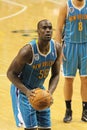 Emeka Okafor free throw New Orleans Hornets