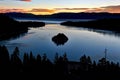 Emerald Bay, Lake Tahoe, California, United States Royalty Free Stock Photo