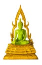 Emerald buddha image Royalty Free Stock Photo