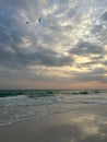 Emerald Coast Florida sunset over the Gulf of Mexico