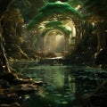 Emerald Embrace: Where Nature's Jewels Sparkle