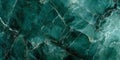 Emerald green marble background with dark and light veining, polished jade stone texture, deep Royalty Free Stock Photo