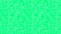 Emerald Green Seamless Overlapping Circles Pattern Background