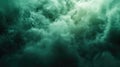 Emerald green smoke swirling abstract texture background Royalty Free Stock Photo