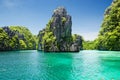 Emerald Lagoon (El Nido, Philippines) Royalty Free Stock Photo