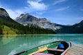 Emerald lake Royalty Free Stock Photo