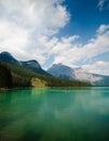 Emerald Lake, Canadian Rockies Royalty Free Stock Photo