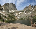 Emerald Lake and Hallett Peak