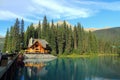 Yoho National Park, Emerald Lake Lodge in the Canadian Rocky Mountains, British Columbia, Canada Royalty Free Stock Photo