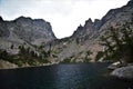 Emerald lake RMNP near Estes Park Royalty Free Stock Photo