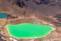 Emerald Lake. Tongariro alpine crossing. New Zealand Royalty Free Stock Photo