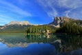 Emerald Lake, Yoho National Park, British Columbia, Canada Royalty Free Stock Photo