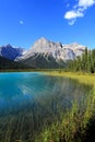 Emerald Lake, Yoho National Park, British Columbia, Canada Royalty Free Stock Photo