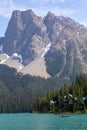 Emerald Lake, Yoho National Park, Rocky Mountains, Canada Royalty Free Stock Photo