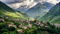 Emerald Paradise, A Journey into the Lush Valleys of the Caucasus