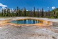 Emerald Pool  in Black Sand Basin in Yellowstone Royalty Free Stock Photo