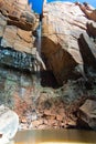 Emerald Pools Waterfall at Zion National Park Royalty Free Stock Photo