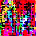 Emergence pixel art background