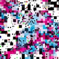 Emergence pixel art background