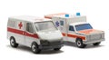 Emergency ambulance car