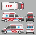 Emergency Ambulance Car Transporter Mini Bus Design