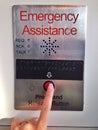 Emergency assistance button