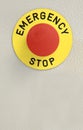 Emergency button Royalty Free Stock Photo