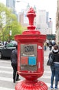 Emergency call-box Royalty Free Stock Photo