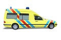 Emergency car Royalty Free Stock Photo