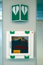 Emergency defibrillator