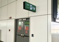 Emergency Exit Door at Departure Hall at Terminal 3 Delhi International Airport, New Delhi - 22nd October 2019