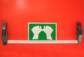 Emergency Exit Door Royalty Free Stock Photo