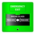 Emergency Exit Royalty Free Stock Photo