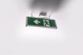 Emergency exit in the office Royalty Free Stock Photo
